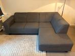 Fijne 3-zits grijze hoekbank, Huis en Inrichting, Ophalen, Zo goed als nieuw