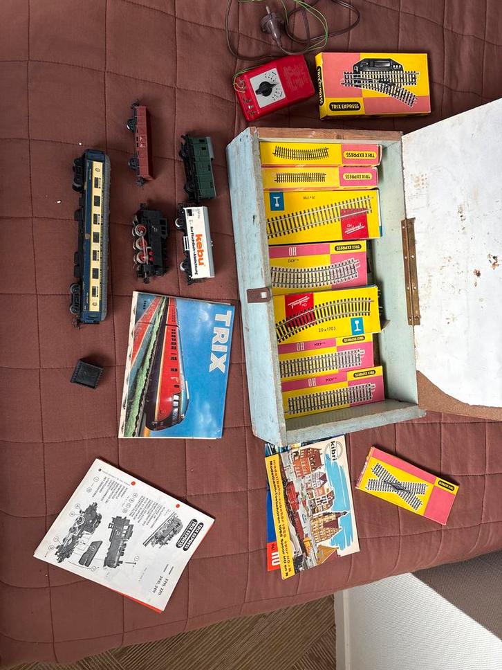 Trix Express HO Trein Set - Vintage!, Hobby en Vrije tijd, Modeltreinen | H0, Gebruikt, Treinset, Wisselstroom, Trix, Analoog