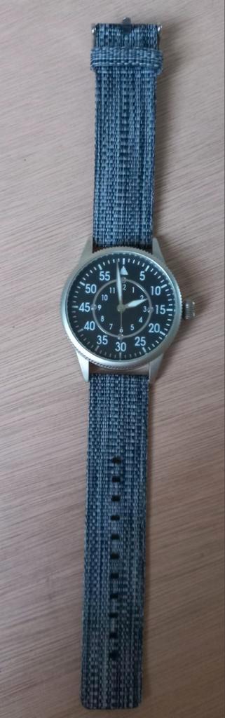 Piloten horloge – Handwind / Mechanisch – Goedwerkend, Sieraden, Tassen en Uiterlijk, Horloges | Dames, Overige merken, Leer, Ophalen of Verzenden