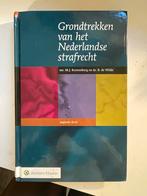 Grondtrekken van het Nederlandse strafrecht, Ophalen of Verzenden, Gamma, Gelezen, HBO