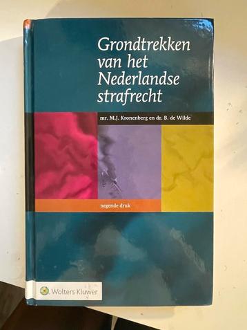 Grondtrekken van het Nederlandse strafrecht beschikbaar voor biedingen