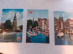 3 ansichten Amsterdam, Verzamelen, Noord-Holland, 1960 tot 1980, Ongelopen, Ophalen of Verzenden