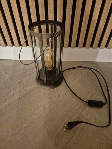 Tafellamp Metaal/Glas beschikbaar voor biedingen