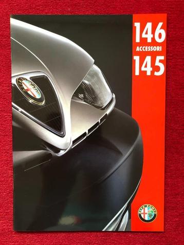 Alfa Romeo 145 /146 accessoire folder beschikbaar voor biedingen