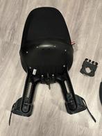 Qibbel Air Voorzitje + adapter + Windscherm, Fietsen en Brommers, Fietsaccessoires | Fietsstoeltjes, Ophalen, Voetsteuntjes, Zo goed als nieuw