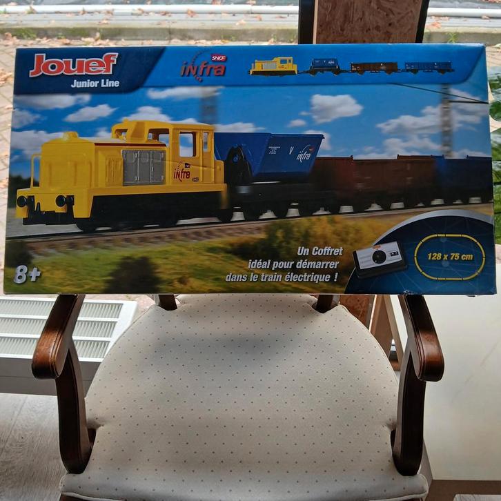 Jouef Junior Line Treinset, Hobby en Vrije tijd, Modeltreinen | H0, Zo goed als nieuw, Treinset, Gelijkstroom, Jouef, Analoog