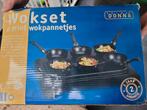 Wokset – Prima Donna – 6 Mini Wokpannetjes, Witgoed en Apparatuur, Gourmetstellen, Ophalen, Gebruikt, 4 t/m 7 personen