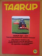 Folder Taarup 316F - 317F maaier / kneuzer, Ophalen of Verzenden, Gelezen, Tractor en Landbouw