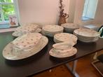 6 p dinerservies van Victoria Czechoslovakia roosjes servies, Antiek en Kunst, Antiek | Servies compleet, Ophalen of Verzenden