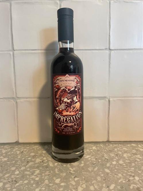 US Mede/ Mead bier 4,53 | Pips - Vanilla Imprecation, Verzamelen, Biermerken, Zo goed als nieuw, Overige merken, Ophalen of Verzenden