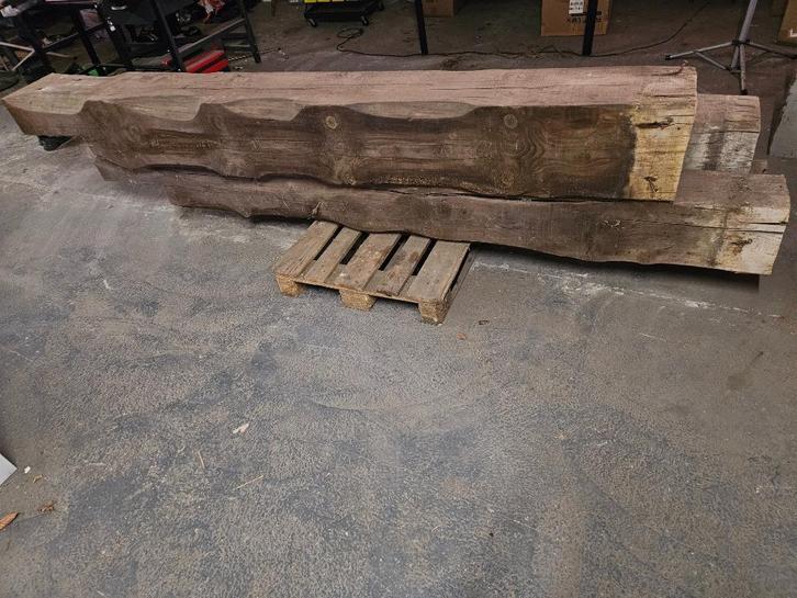 Houten balken - 1926, Doe-het-zelf en Verbouw, Hout en Planken, Gebruikt, Balk, Ophalen