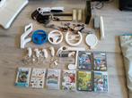 Wii met accessoires, Spelcomputers en Games, Spelcomputers | Nintendo Wii, Ophalen, Zo goed als nieuw