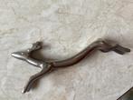 Hert verzilverd // lengte 8 cm, Antiek en Kunst, Ophalen of Verzenden