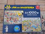 Jan van Haasteren 2x 1000 TAARTENTOERNOOI/ZEEBANKET, Hobby en Vrije tijd, Ophalen of Verzenden, 500 t/m 1500 stukjes, Legpuzzel