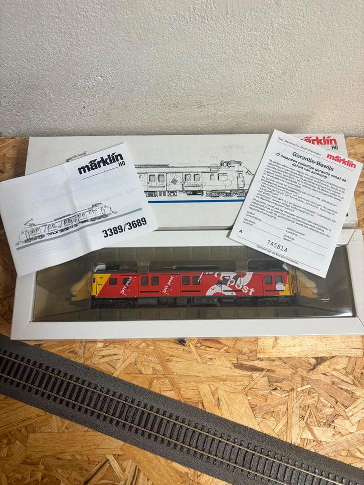 Zeldzame Märklin 3388 Motorpost Mp3004 – Originele Analoge, Hobby en Vrije tijd, Modeltreinen | H0, Zo goed als nieuw, Locomotief