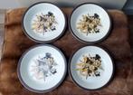 4 Vintage Doverstone borden 21 cm, Huis en Inrichting, Keuken | Servies, Keramiek, Ophalen of Verzenden, Zo goed als nieuw, Bord(en)