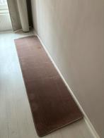 Loper / tapijt – 230x61 cm – zacht bruin, Ophalen, 200 cm of meer, 50 tot 100 cm, Zo goed als nieuw