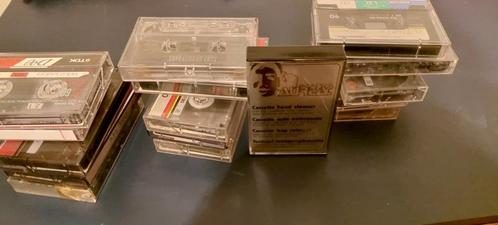 cassette bandjes, Cd's en Dvd's, Cassettebandjes, Zo goed als nieuw, 2 t/m 25 bandjes, Met bewaardoos, rek of koffer, Ophalen