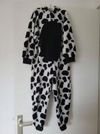 onesie koe zwart wit maat 116/122, Kinderen en Baby's, Carnavalskleding en Verkleedspullen, 110 t/m 116, Jongen of Meisje, Gebruikt