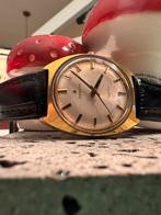 Zenith Sporto Vintage Horloge Serviced Gold Filled, Gebruikt, Ophalen of Verzenden, Jongen of Meisje, Zwart