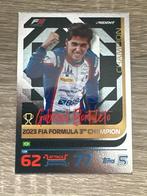 Gabriel Bortoleto F3 Kampioen Topps Turbo Attax 2024, Ophalen of Verzenden, Nieuw