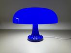 LUMINA COBALTO – Blauwe paddenstoellamp met snoer, Kunststof, Verzenden, Nieuw, Modern