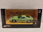 Mondo Motors 1/43 Lamborghini Miura green, Hobby en Vrije tijd, Modelauto's | 1:43, Ophalen of Verzenden, Zo goed als nieuw, Auto