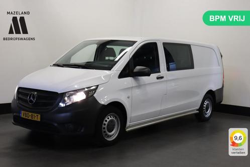 Mercedes-Benz Vito 114 CDI XL Dubbele Cabine Automaat EURO 6, Auto's, Bestelauto's, Bedrijf, Te koop, ABS, Achteruitrijcamera