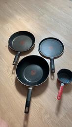 Diverse pannen, Huis en Inrichting, Keuken | Potten en Pannen, Ophalen of Verzenden, Gebruikt, Koekenpan of Braadpan
