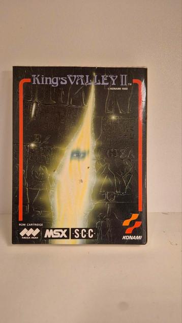 King's Valley II - MSX ROM Cartridge beschikbaar voor biedingen