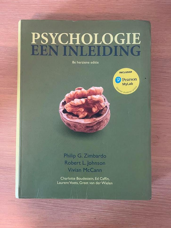 Psychologie, een inleiding, 8e herziene editie, Boeken, Psychologie, Gelezen, Overige onderwerpen, Ophalen of Verzenden