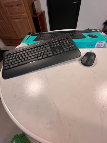 Logitech toetsenbord + muis draadloos, qwertz. Duits. beschikbaar voor biedingen
