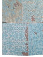 Vintage oosters floral Patchwork vloerkleed azure 169x237cm, Huis en Inrichting, Stoffering | Tapijten en Kleden, Persian Perzisch vintage oosters Patchwork hype