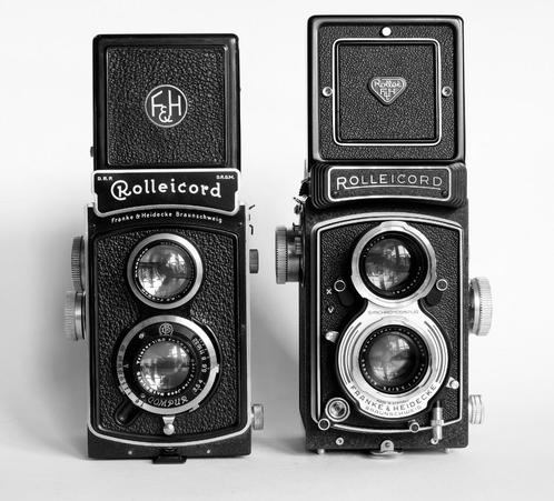 Rollei Rolleicord 1a model 1 en Rolleicord Vb, Audio, Tv en Foto, Fotocamera's Analoog, Gebruikt, Spiegelreflex, Overige Merken