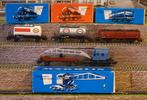 Marklin goederen wagens en kraanwagen, Hobby en Vrije tijd, Modeltreinen | H0, Wisselstroom, Wagon, Ophalen of Verzenden, Zo goed als nieuw