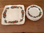 Gebaksbordjes met taart schaal, Antiek en Kunst, Antiek | Servies los, Ophalen