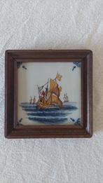 Makkum tegel zeilboot Royal Tichelaar (T1), Antiek en Kunst, Ophalen of Verzenden