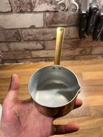 Koperen saus pannetje, Ophalen of Verzenden, Zo goed als nieuw, Overige materialen