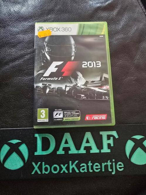 F1 2013 - xbox 360, Spelcomputers en Games, Games | Xbox 360, Zo goed als nieuw, Racen en Vliegen, Vanaf 3 jaar, Ophalen of Verzenden