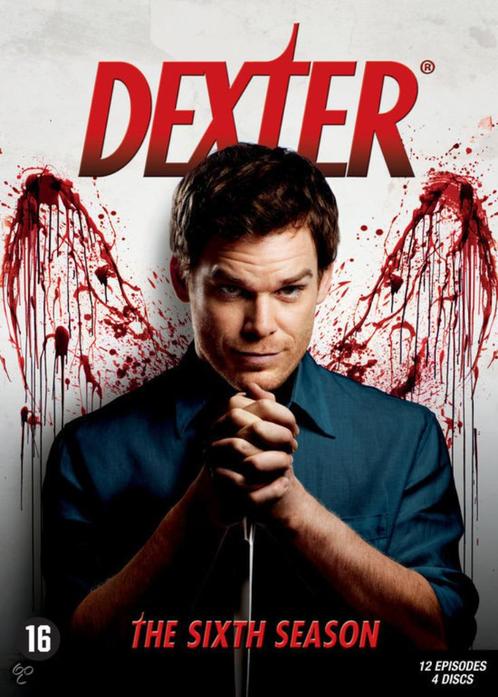 Dexter - Seizoen 6, Sealed Ned. Ondert. 4 dvd box, Cd's en Dvd's, Dvd's | Tv en Series, Nieuw in verpakking, Thriller, Boxset