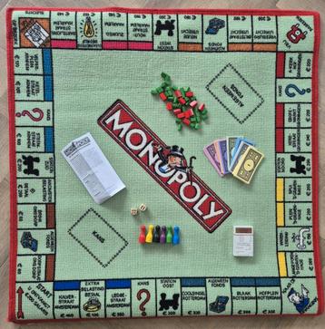 Monopoly speelmat beschikbaar voor biedingen