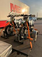 Motor Aanganger Trailer voor 2 motoren te HUUR, Auto diversen, Aanhangers en Bagagewagens, Ophalen of Verzenden, Gebruikt