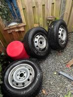 4 Goodyear Camper winterb. op velg 215 70  R 15C  Vlokje M S, Auto-onderdelen, Banden en Velgen, 15 inch, Banden en Velgen, 225 mm