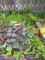 Gebruikte grijze beton bestrating stenen, Doe-het-zelf en Verbouw, Metselstenen, Ophalen, Gebruikt, Beton