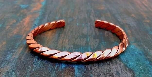 99% puur koperen armband met gezondheidsvoordelen, Ophalen of Verzenden, Nieuw, Overige kleuren, Overige materialen