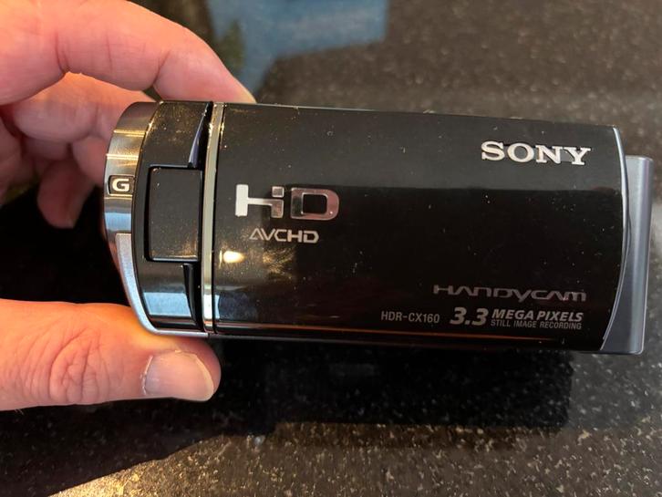 Sony Handycam HDR-CX160 -, Audio, Tv en Foto, Videocamera's Digitaal, Gebruikt, Camera, Geheugenkaart, Sony, 20x of meer, Ingebouwde lamp