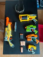5 Speelgoedgeweren van Nerf + Attributen, Ophalen of Verzenden, Zo goed als nieuw