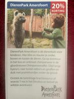 Dierenpark Amersfoort voordeelbon, Drie personen of meer, Dierentuinbon