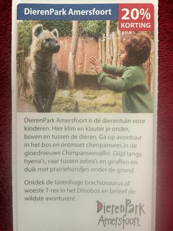 Dierenpark Amersfoort voordeelbon beschikbaar voor biedingen