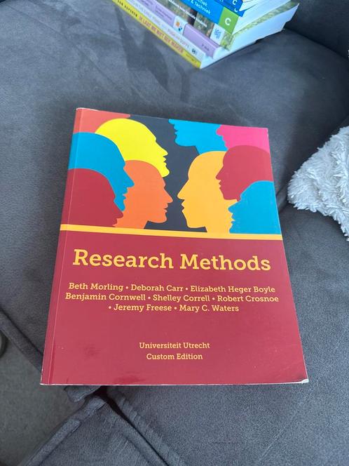 Research Methods - UU Custom Edition, Boeken, Studieboeken en Cursussen, Gelezen, WO, Gamma, Ophalen of Verzenden